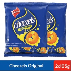 Twisties Cheezels Cheezy Cheese Rings (165g x 2)
